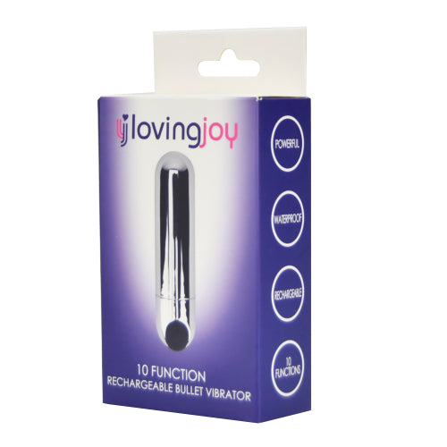 Loving Joy - Rechargeable bullet - Silver