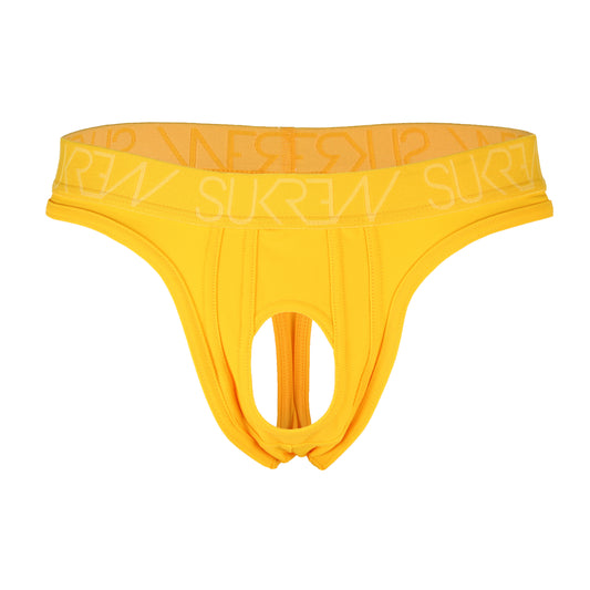 SUKREW - U-Style Thong - Yellow - Medium