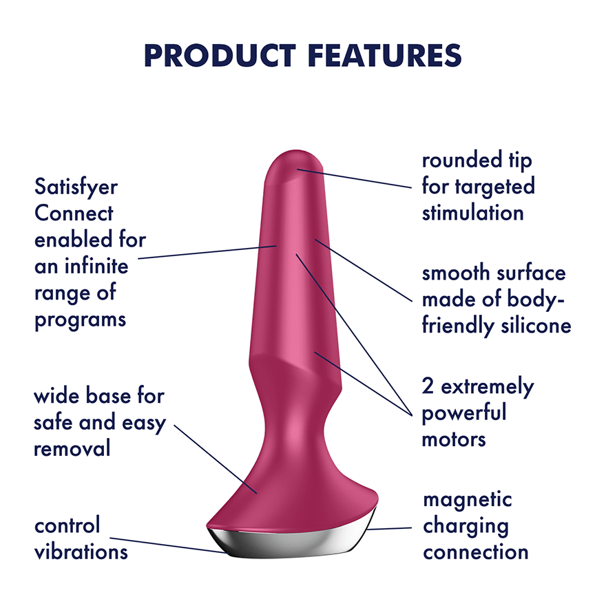 Satisfyer - Plug-ilicious 2 - Berry