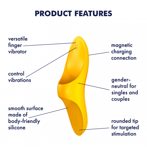 Satisfyer - Teaser - Dark Yellow