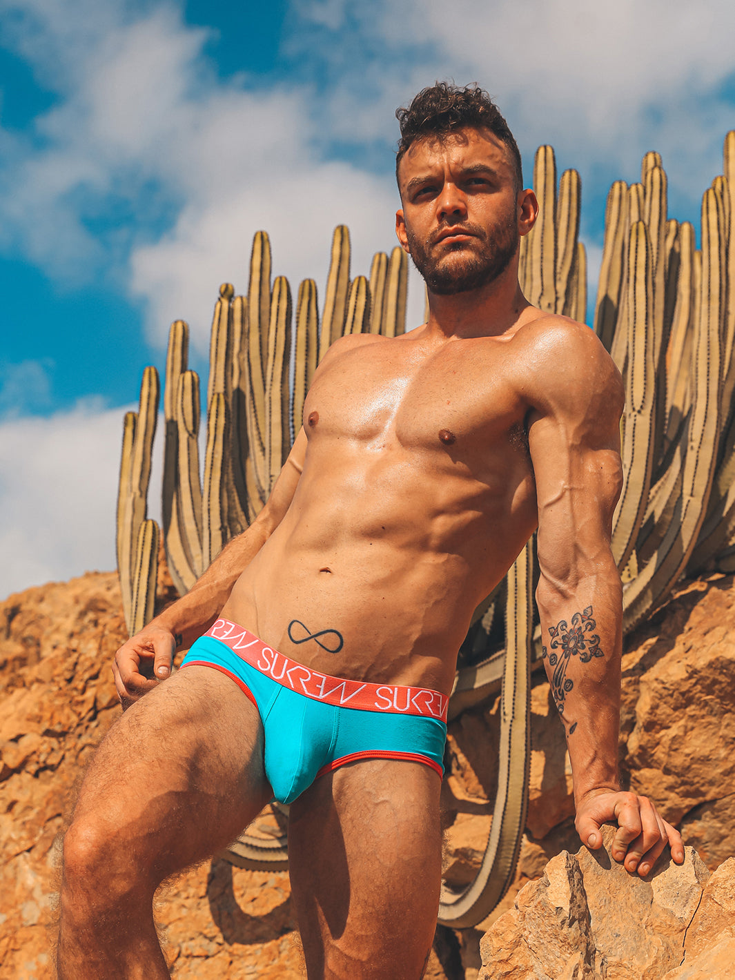 Sukrew - Apex Brief - Pool Blue - Large