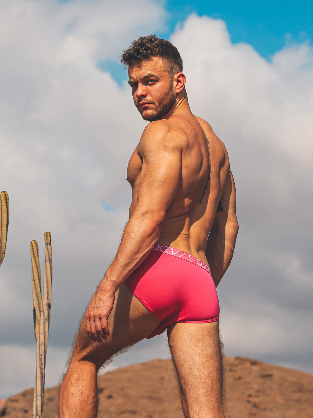 Sukrew - Apex Brief - Tropical Pink - Large