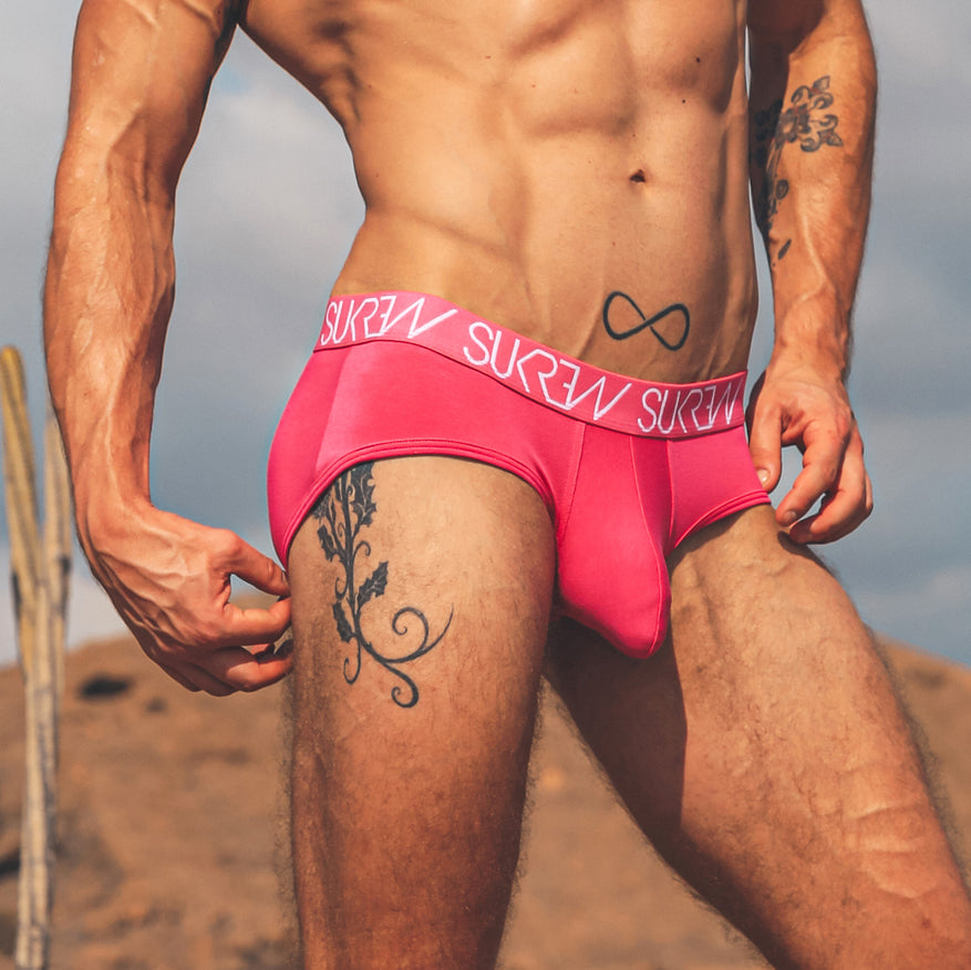 Sukrew - Apex Brief - Tropical Pink - Large