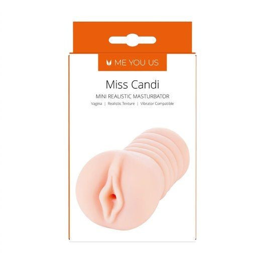 Me You Us - Vibrator Compatible - Miss Candi Mini Realistic Masturbator