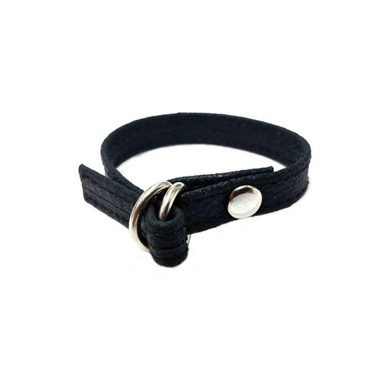 Rouge - Leather Double D Ring Cock Strap