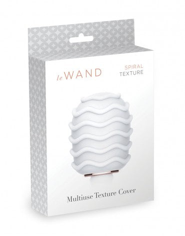 Le Wand - Spiral Texture Cover White