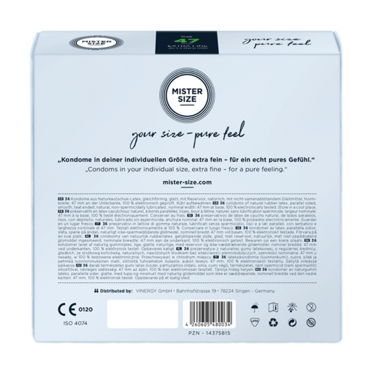 MISTER SIZE - 47MM - 3 Pack