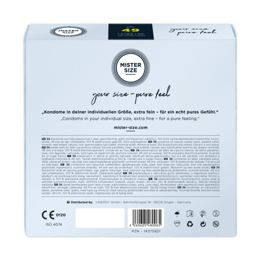 MISTER SIZE - 49MM - 10 Pack