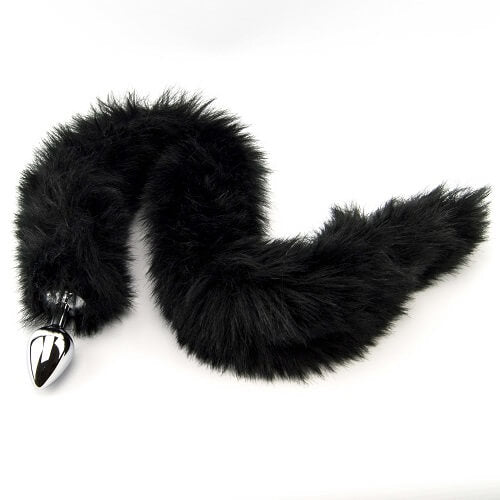 Furry Fantasy Black Panther Tail Plug