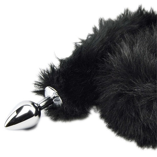 Furry Fantasy Black Panther Tail Plug