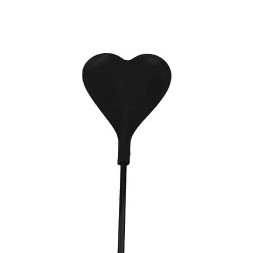 Bound To Please - Silicone Heart Crop with Feather