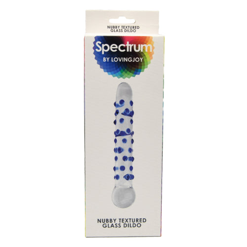 Spectrum - Nubby Glass Dildo