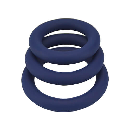 Loving Joy - Thick Silicone Cock Rings 3 Pack