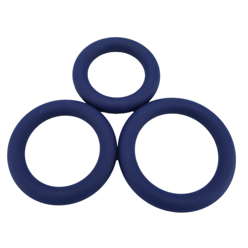 Loving Joy - Thick Silicone Cock Rings 3 Pack