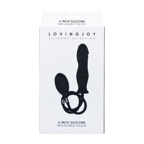 Loving Joy - 6 Inch Silicone Inflatable Dildo