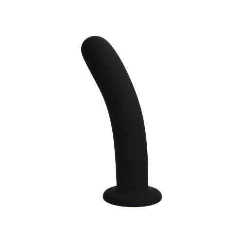 Loving Joy - Smooth Silicone Dildo 6 Inch Black