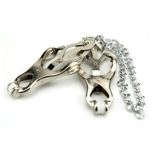 Bound to Please - Clover Nipple Clamps with Chain