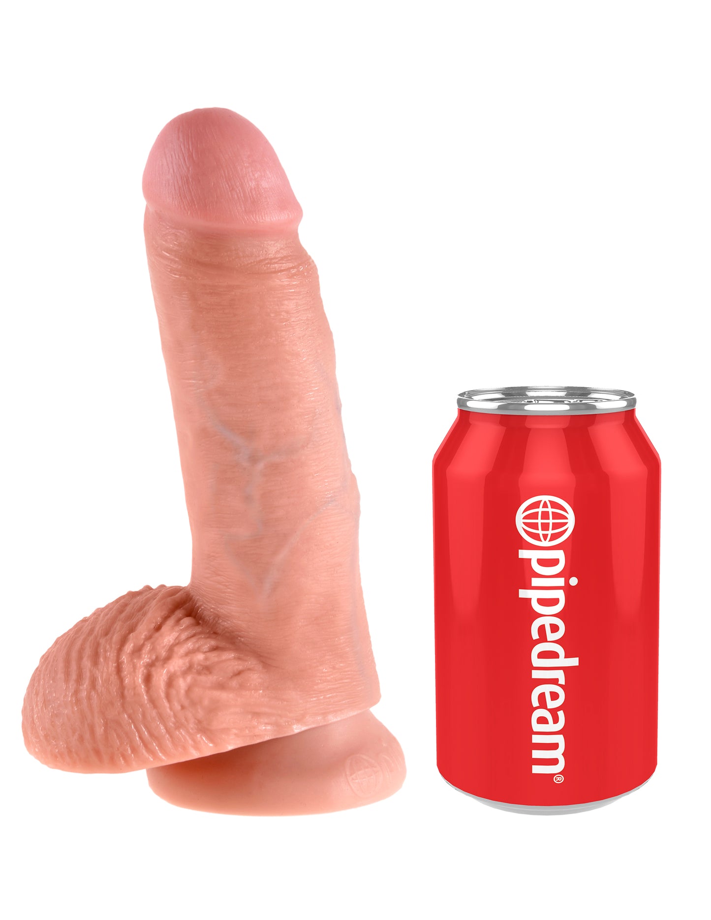 King Cock - 7 inch with balls - Light