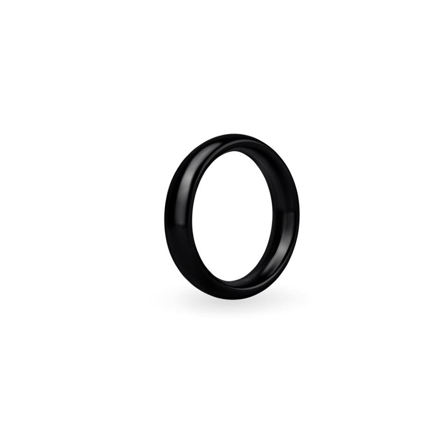 Prowler Red - Black Metal Cock Ring 50MM