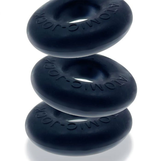 Oxballs - Plus+Silicone Ringer 3 Pack - Night Edition