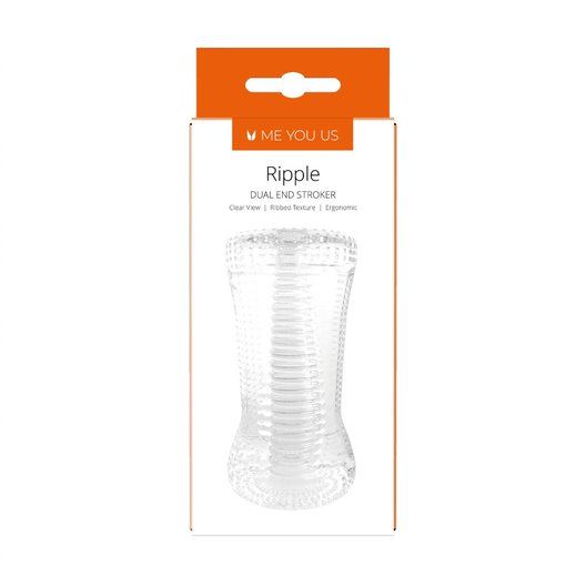 Me You Us - Ripple Dual End Stroker Masturbator