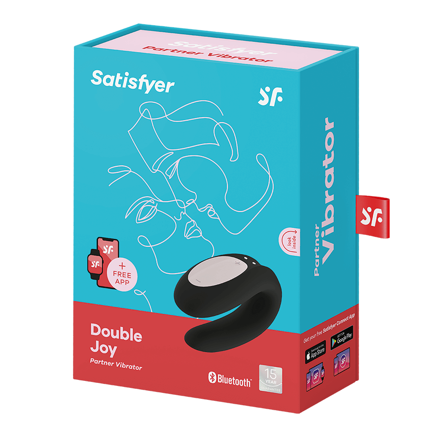 Satisfyer - Double Joy - Black