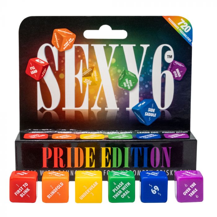 Sexy 6 - Pride Edition Dice - Gender Neutral