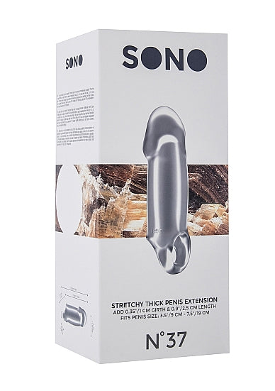 SONO - No.37 Thick Penis Extension - Clear