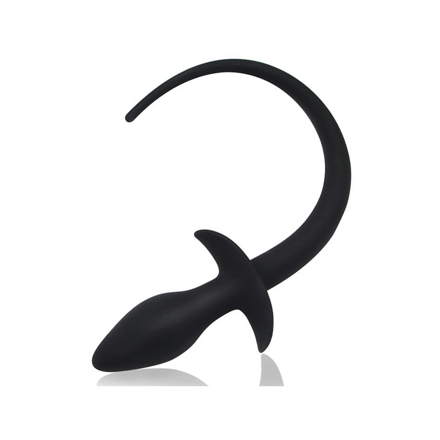 Kinky Puppy - Silicone Tail Plug Black