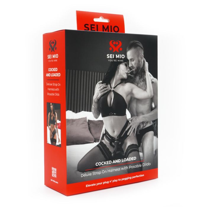 SEI MIO  Beginners Strap-On Harness and 5’’ Dildo