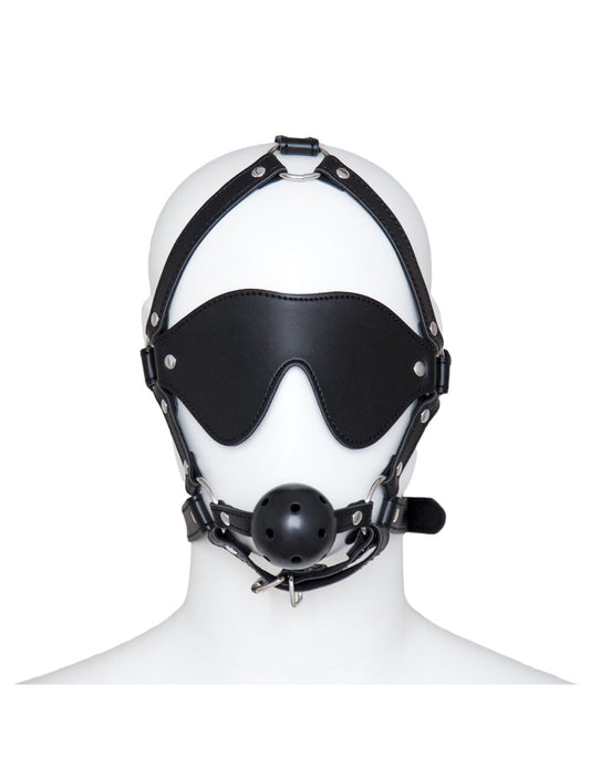 Fixxx Blindfold With Breath Ball Gag