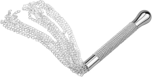 BDSM Chain Whip With Diamond Handle.