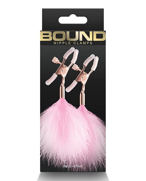 BOUND Nipple Clamps F1 Pink