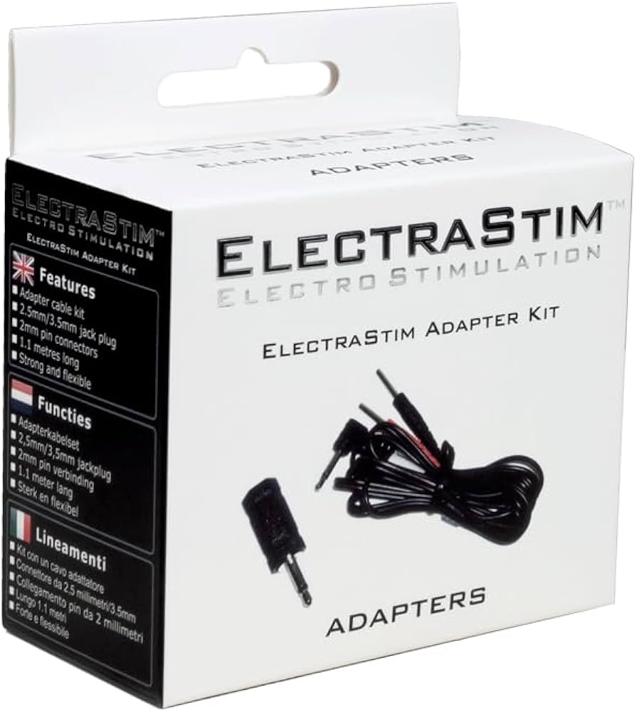 ELECTRASTIM 3.5MM/2.5MM Jack Adapter Kit