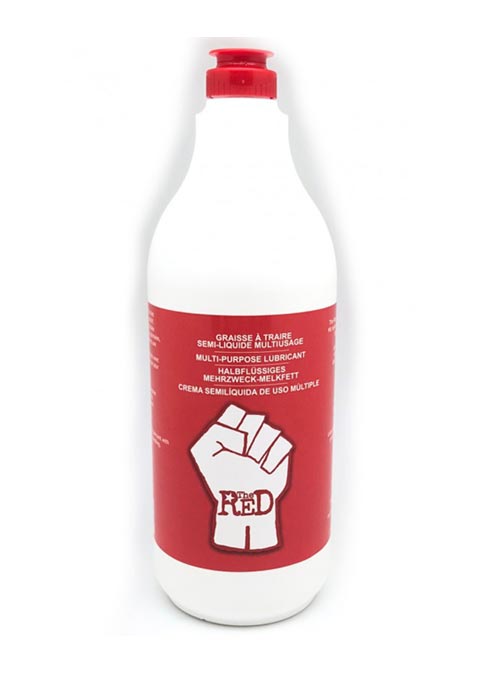 The Red Semi Liquid Milking Grease - 1L