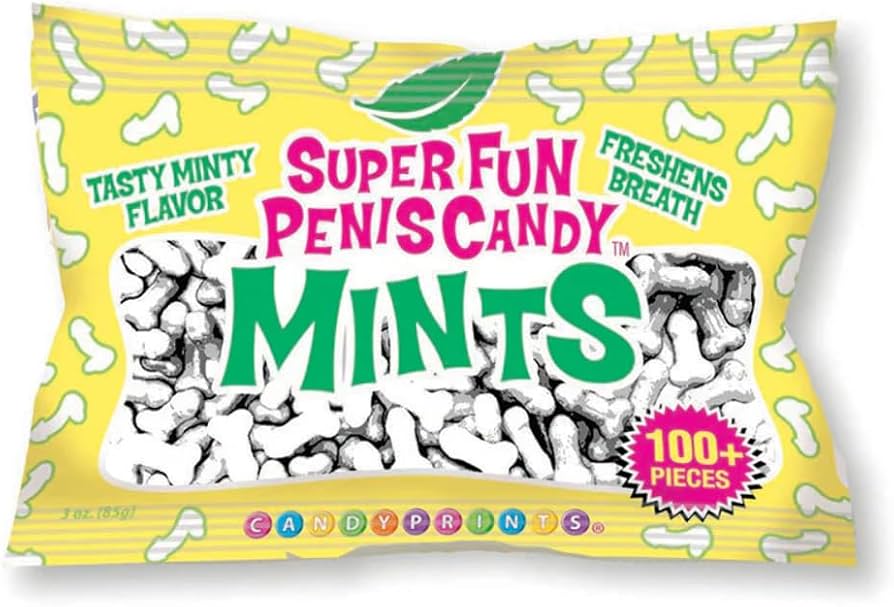 ** Super Fun Penis Mints, 3oz Bag