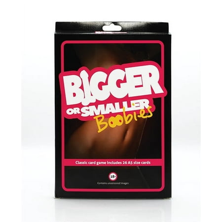 Bigger or Smaller Boobies - Card Game