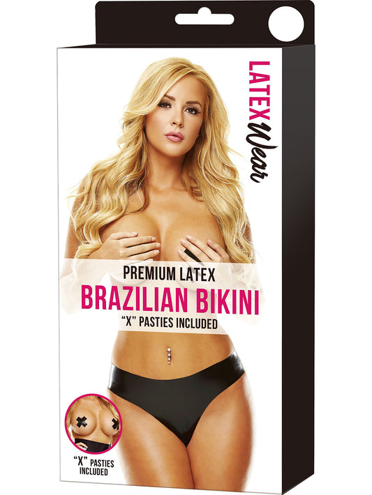Latex Wear Brazilian Bikini