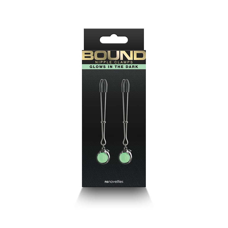BOUND Nipple Clamps G1 Glow