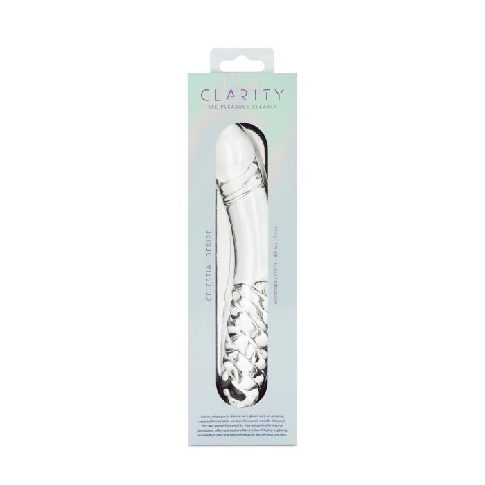 ** Clarity - Glass Dildo - Celestial Desire