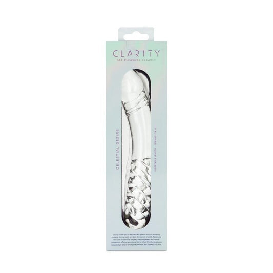 ** Clarity - Glass Dildo - Celestial Desire