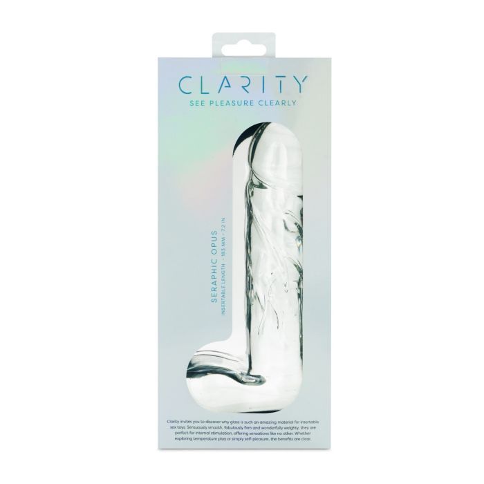 ** Clarity - Glass Dildo- Seraphic Opus