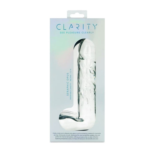 ** Clarity - Glass Dildo- Seraphic Opus