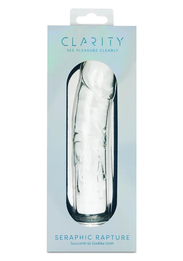 ** Clarity - Glass Dildo- Seraphic Rapture