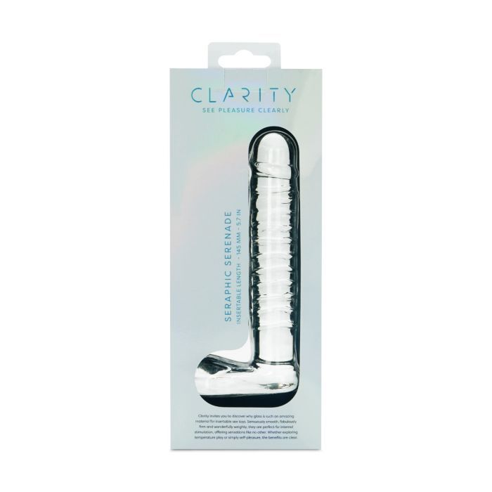 ** Clarity - Glass Dildo - Seraphic Serenade