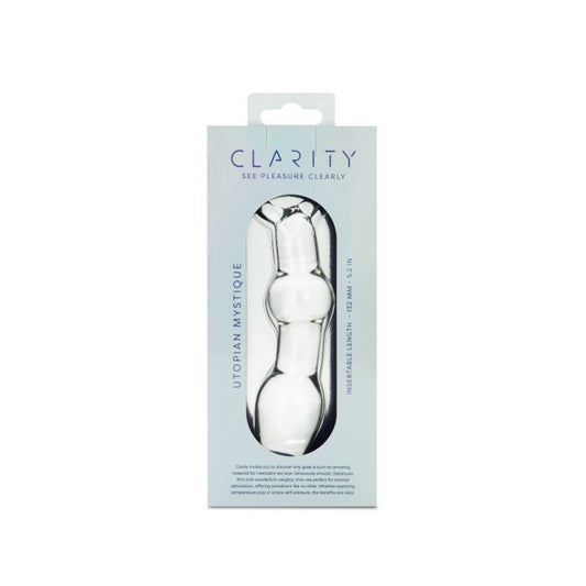 ** Clarity - Glass Dildo - Utopian Mystique