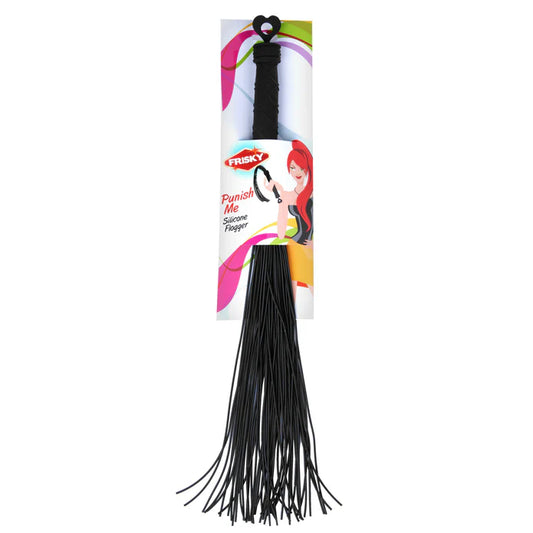 Frisky Punish Me Silicone Flogger