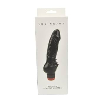 * Loving Joy Bully Boy Realistic Vibrator Black