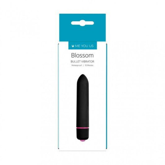 Me You Us Blossom 10 Mode Bullet Vibrator Black