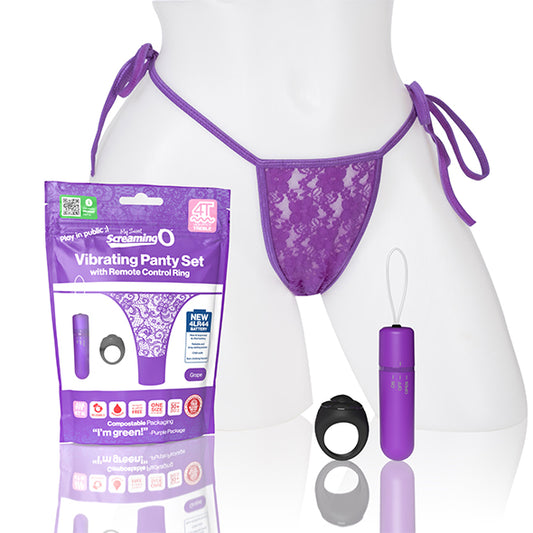 My Secret Screaming O 4T Panty Vibe - Grape